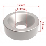 แม่เหล็กพลังสูง Neodymium  magnet  3.8x12mm